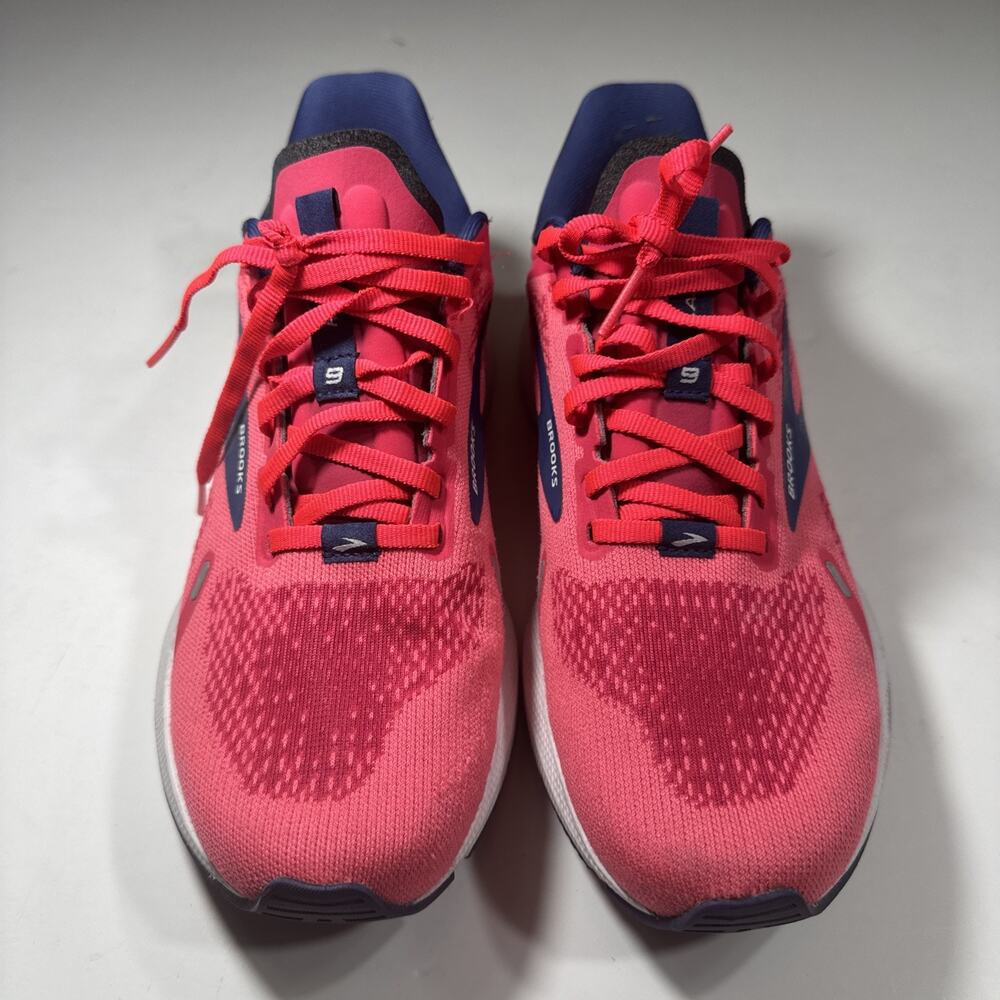 Brooks Launch 9 Womens Size 8.5 Pink Athletic Running Shoes Sneakers